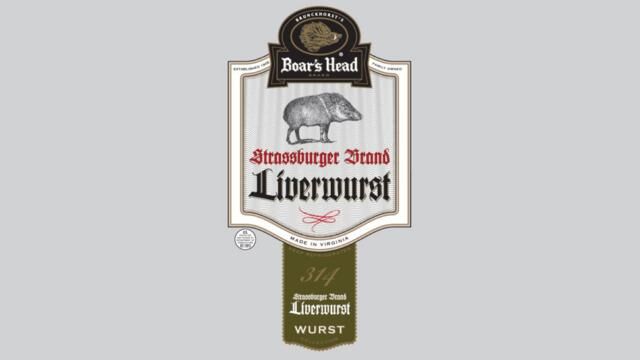 Recalled Boar's Head Liverwurst